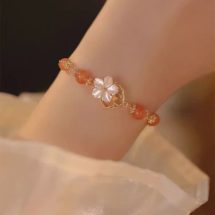 Flower Dream Romance Fairy Wind Dance Couple Feeling Handmade Gift Bracelet