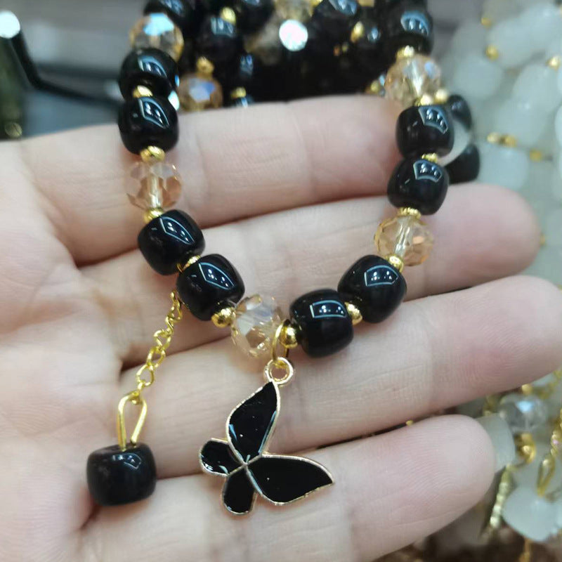 Women's Butterfly Crystal Simple Fashion Colorful Fresh Stall Will Bracelets