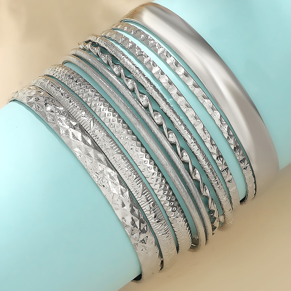 Trendy Alloy Combination Punk Hip Hop Bracelets
