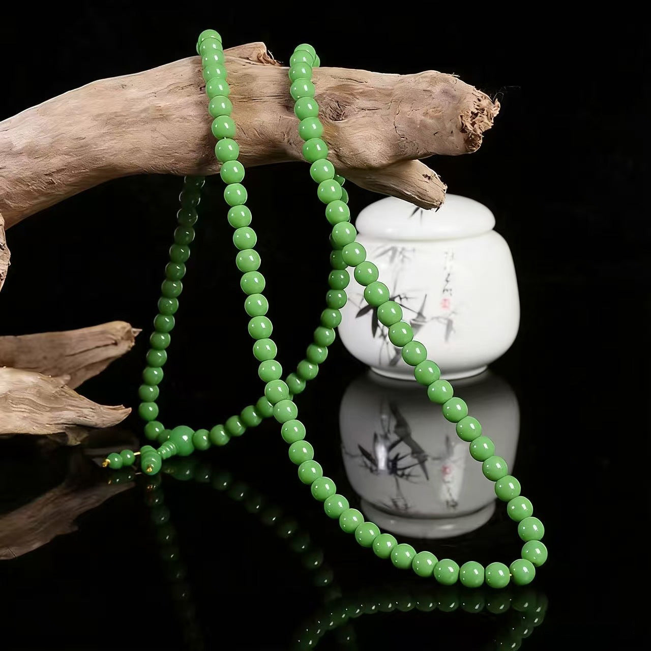 Imitation Small Rosewood Buddha Beads Retro Ethnic Bracelets