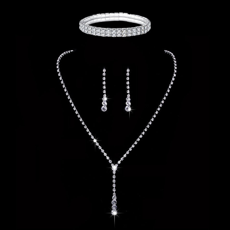 Casual New Irregular Chain Design Bridal Jewelry Set