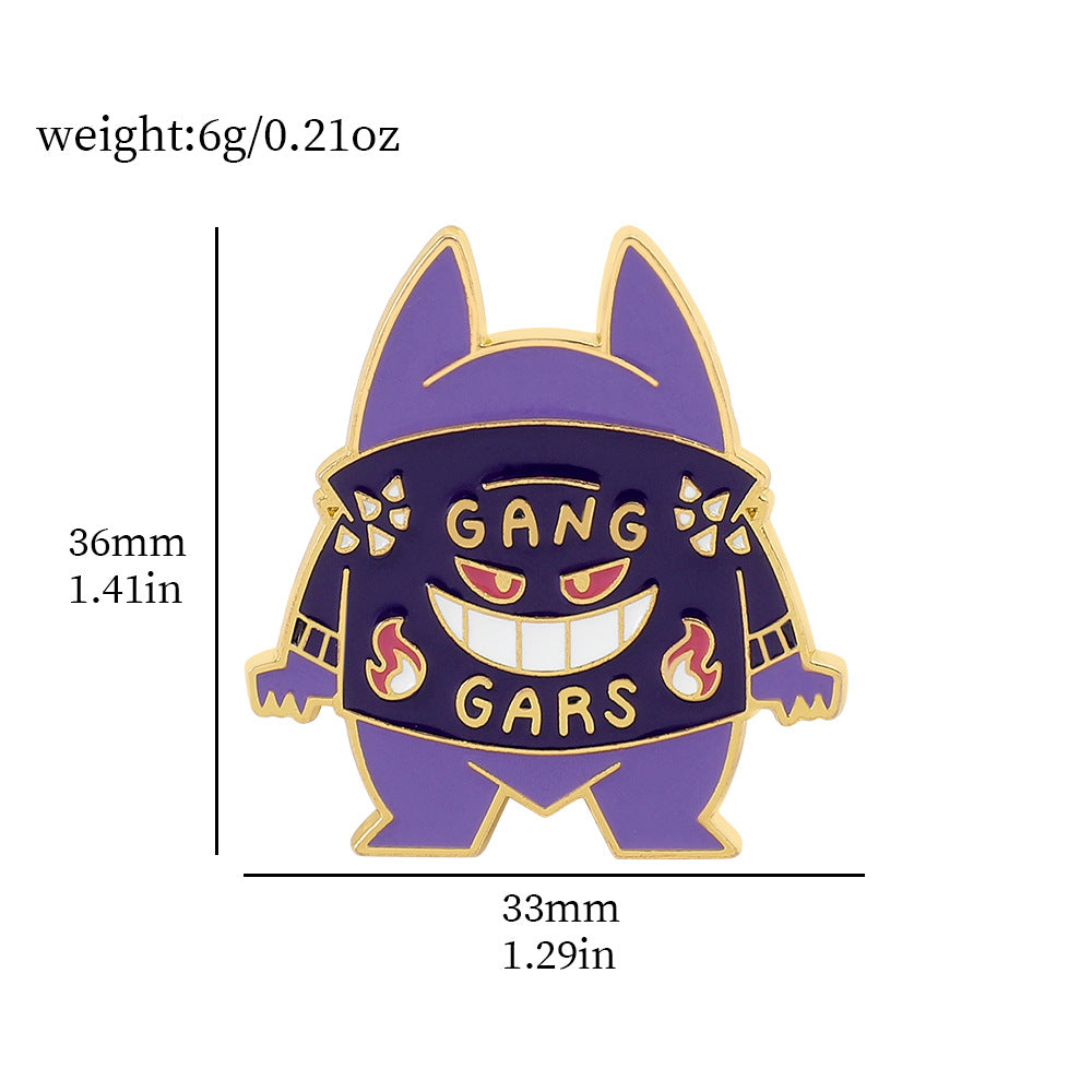 Cartoons Animation Brooch Poke Ball Badge Brooches