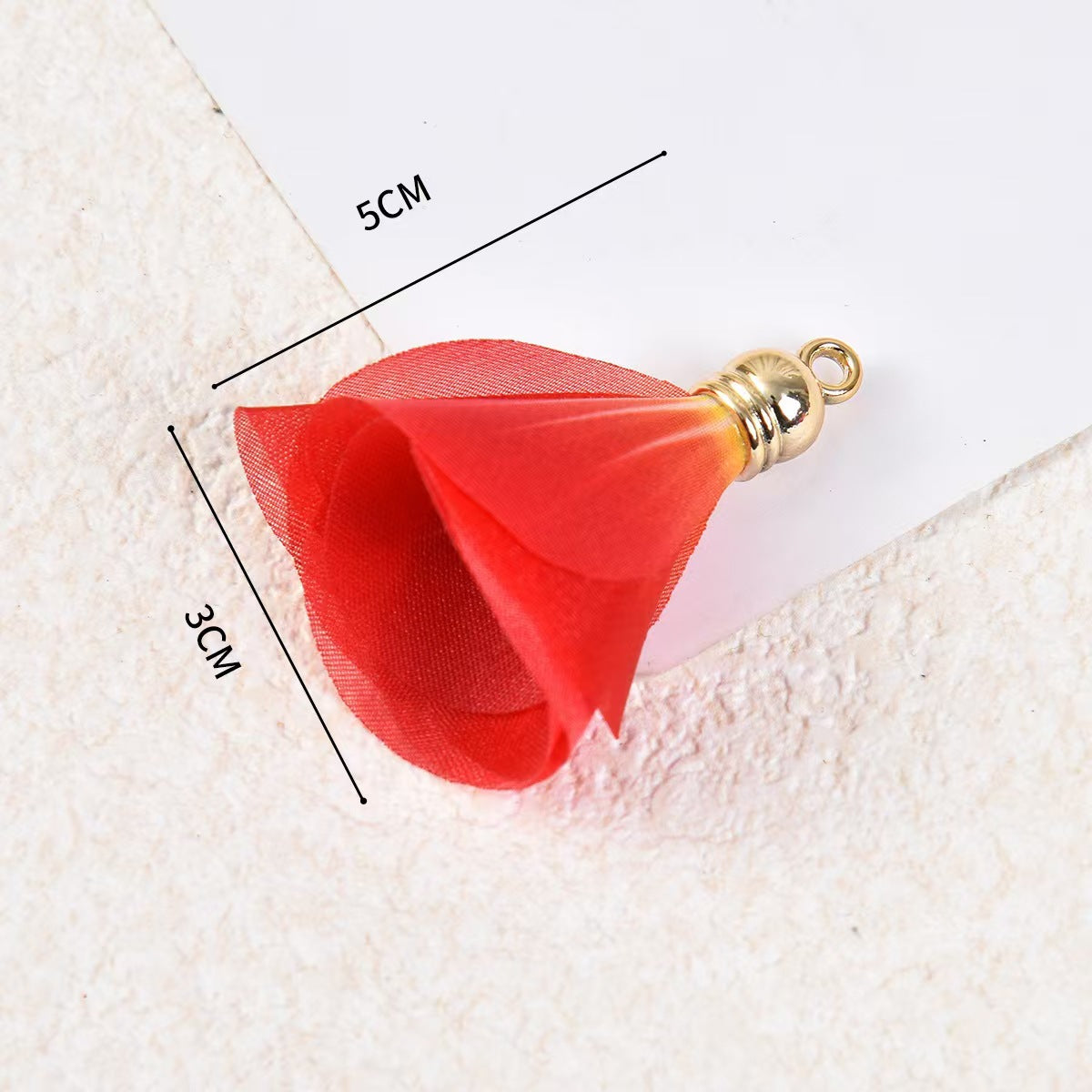 Charming Fashion Gourd Bottom Flower Colorful Jewelry Accessories