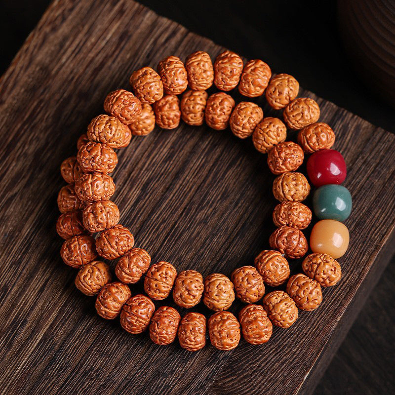 Bodhi Hand Toy Beads Man Pair Circle Crafts Bracelet