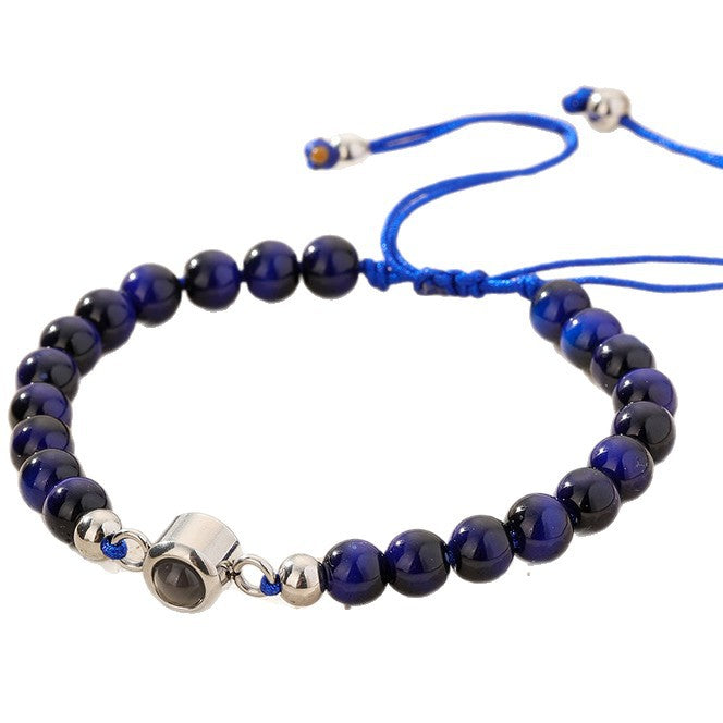 Natural Tigereye Projection Adjustable Confession Vintage Bracelet