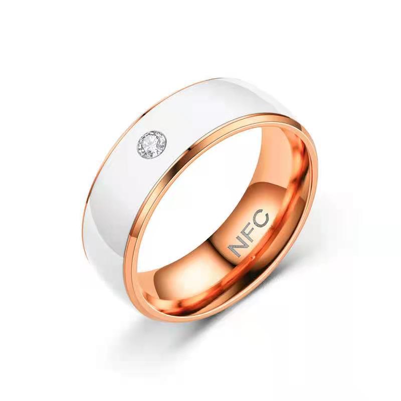 Steel Smart Access Card Bus Pass Rings