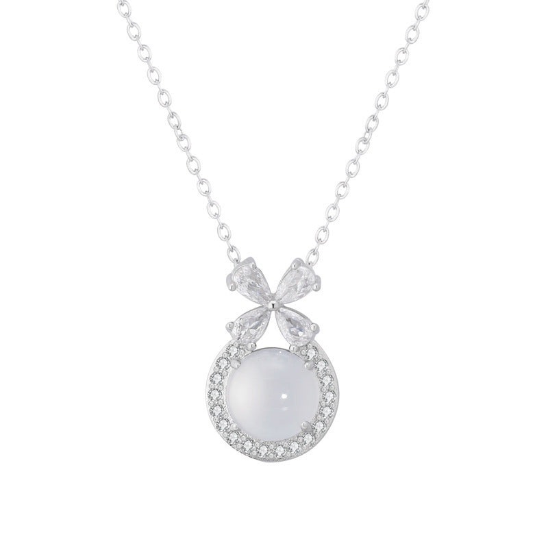 Luxury High-grade Flower Zircon Super Sweet Necklaces