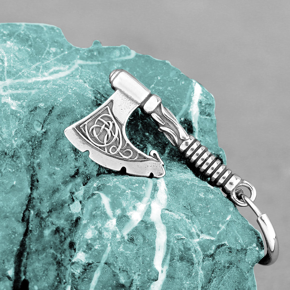 Stainless Steel Viking Vintage Axe Hip Hop Punk Rings