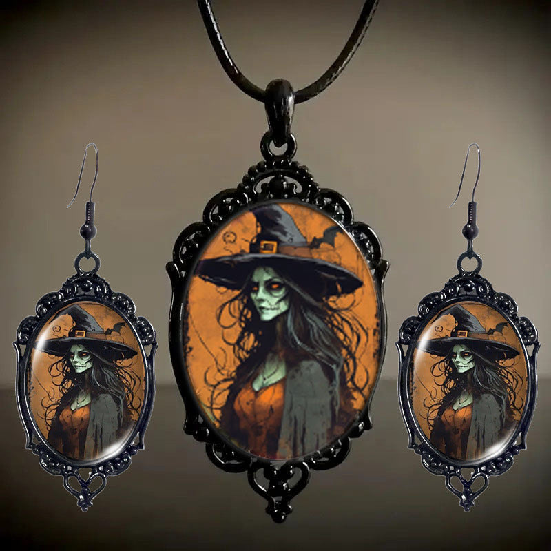 Fashion Elegant Glass Suite Romantic Gift Jewelry Set