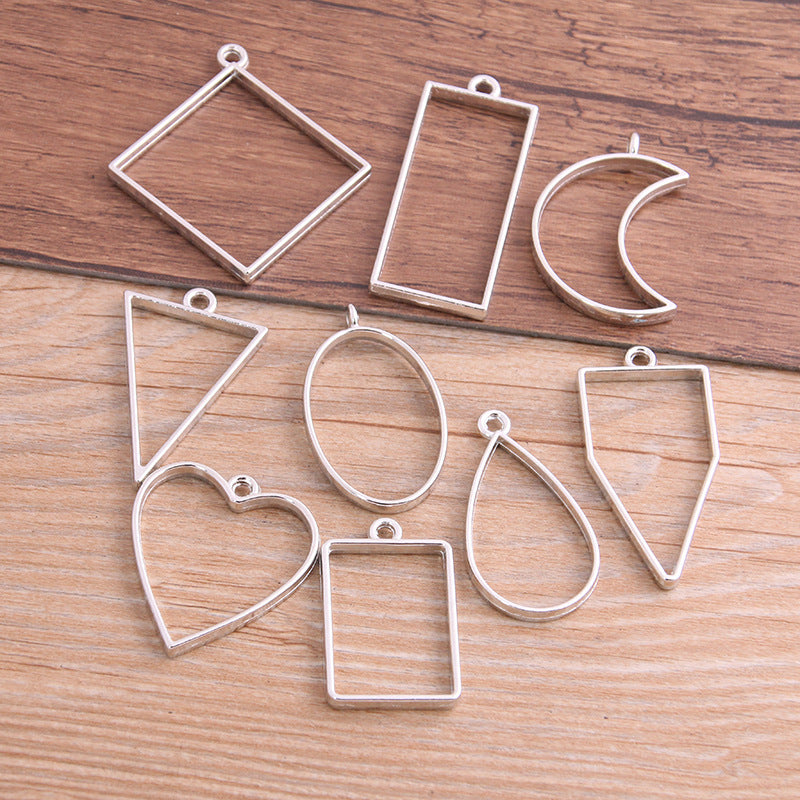 Durable Mixed Geometric Figure Epoxy Mold Jewelry Accessories