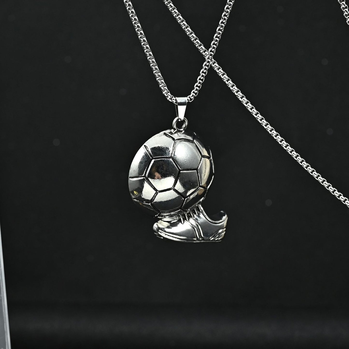 Hip Hop Fashion World Cup Sports Football Shoes Sweater Chain Pendants