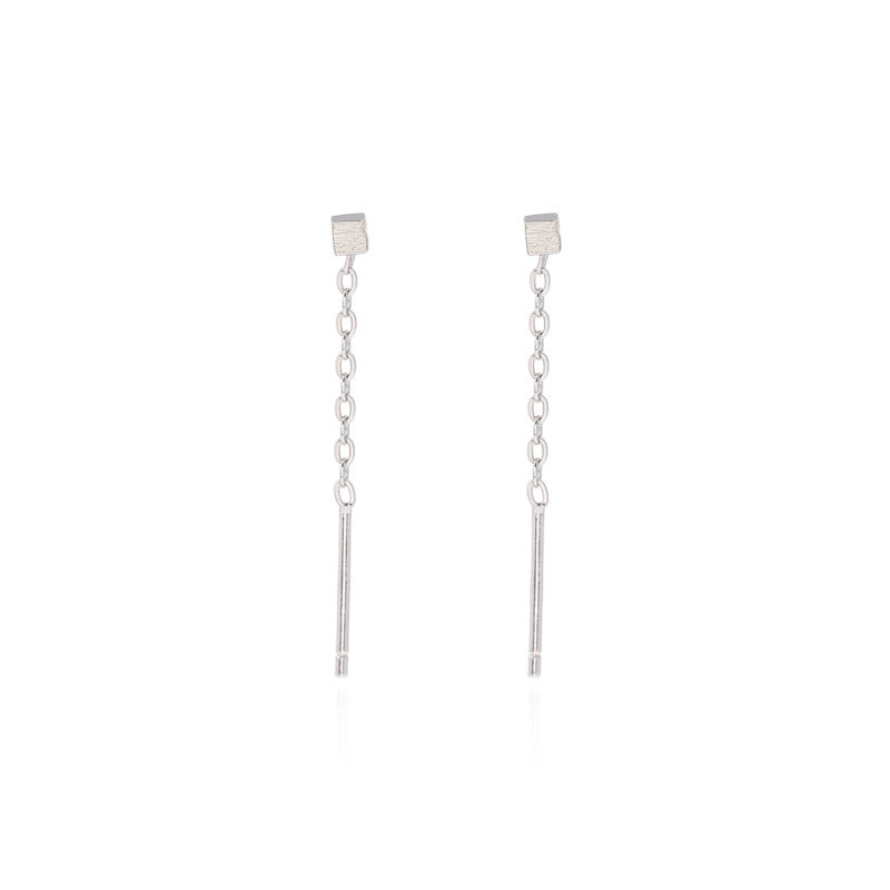 Lines Advanced Sense Personalized Long Temperamental Earrings