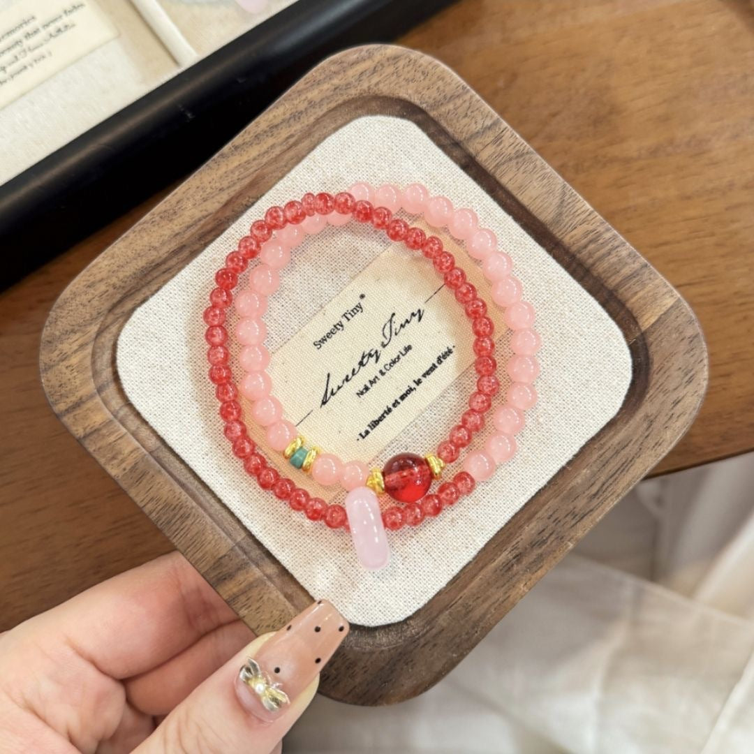 Women's & Men's Chinese Fresh Literature Art Simple Girlfriends Bracelet