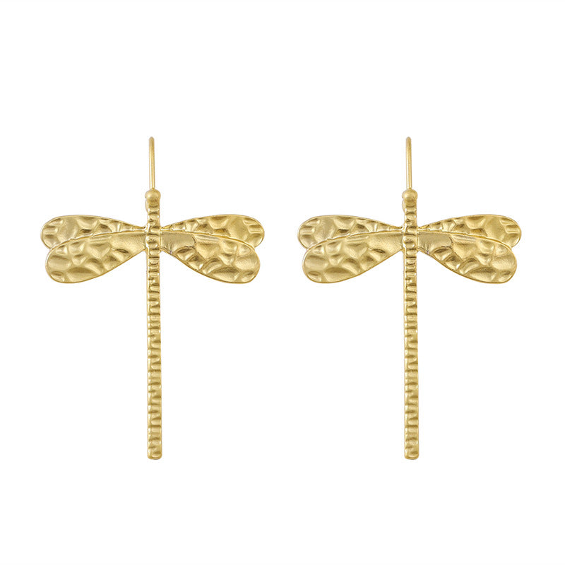 Fashion Personality Dragonfly Long Minimalist Creative Small Earrings