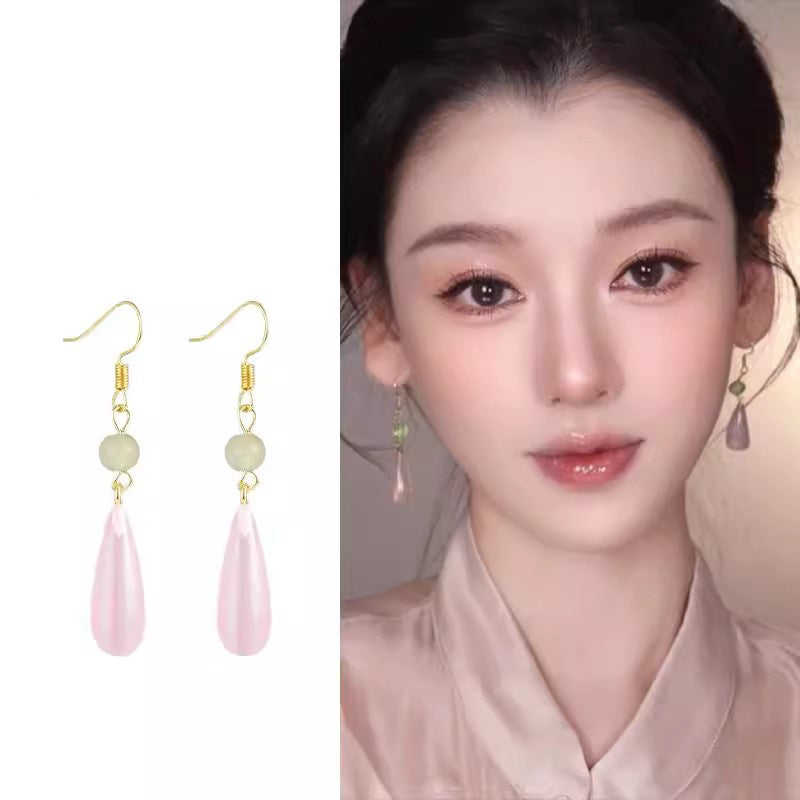 Advanced Chinese Style Retro National Eardrops Design Ear Earrings