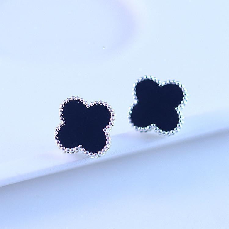 Women's Sier Needle Korean Simple Niche Temperament Stud Earrings