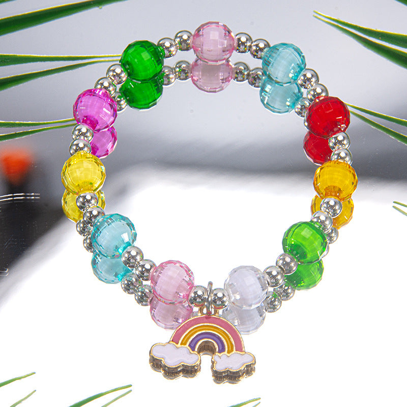 Children's Cartoon Alloy Little Handmade Dolphin Bracelet