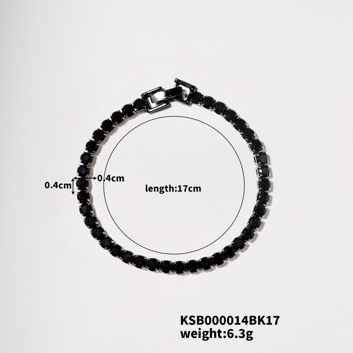 Live Broadcast Full Diamond Female Refined Zircon Luxury Bracelet