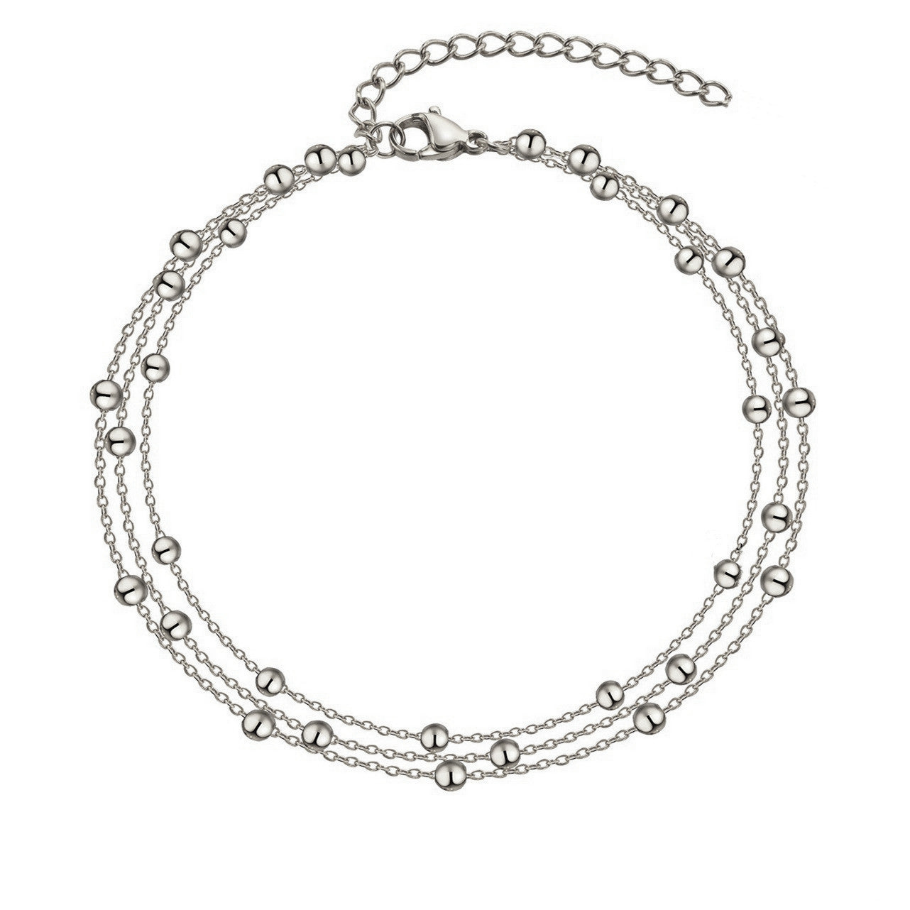 Glamorous Women's Simple Adjustable Chain Thin Bracelets