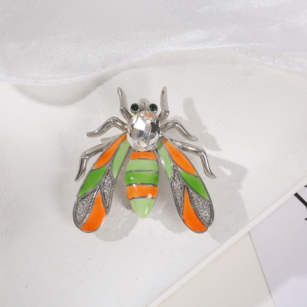 Women's Bee Pearl Brooch Insect High-grade Niche Brooches