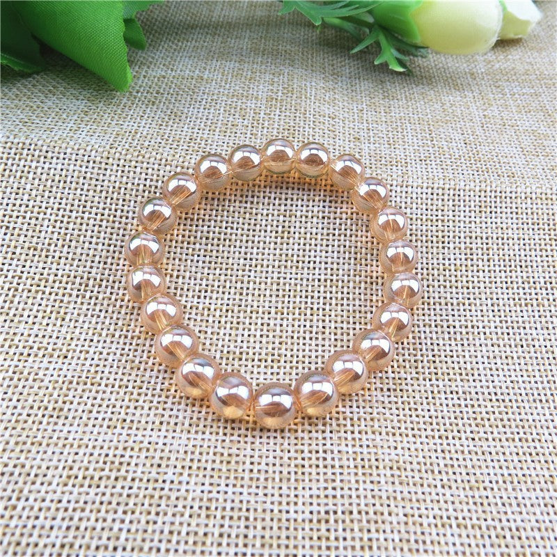 Micro Glass Bead Beads Scratch Stall Amber Bracelets