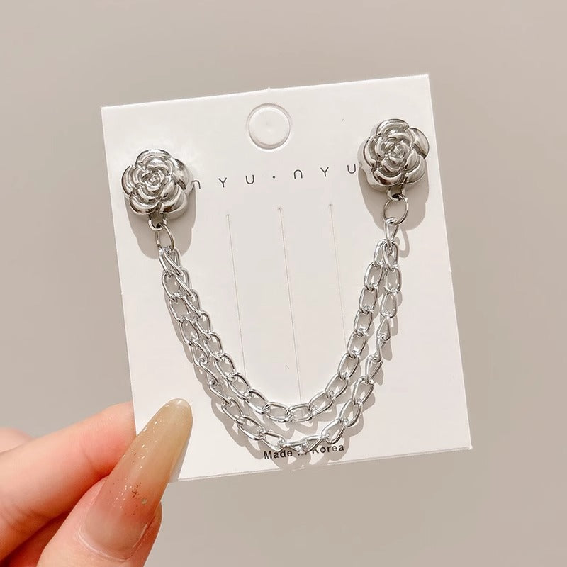 Brooch Clasp Hidden Hook Sewing Free Does Not Hurt Clothes Brooches