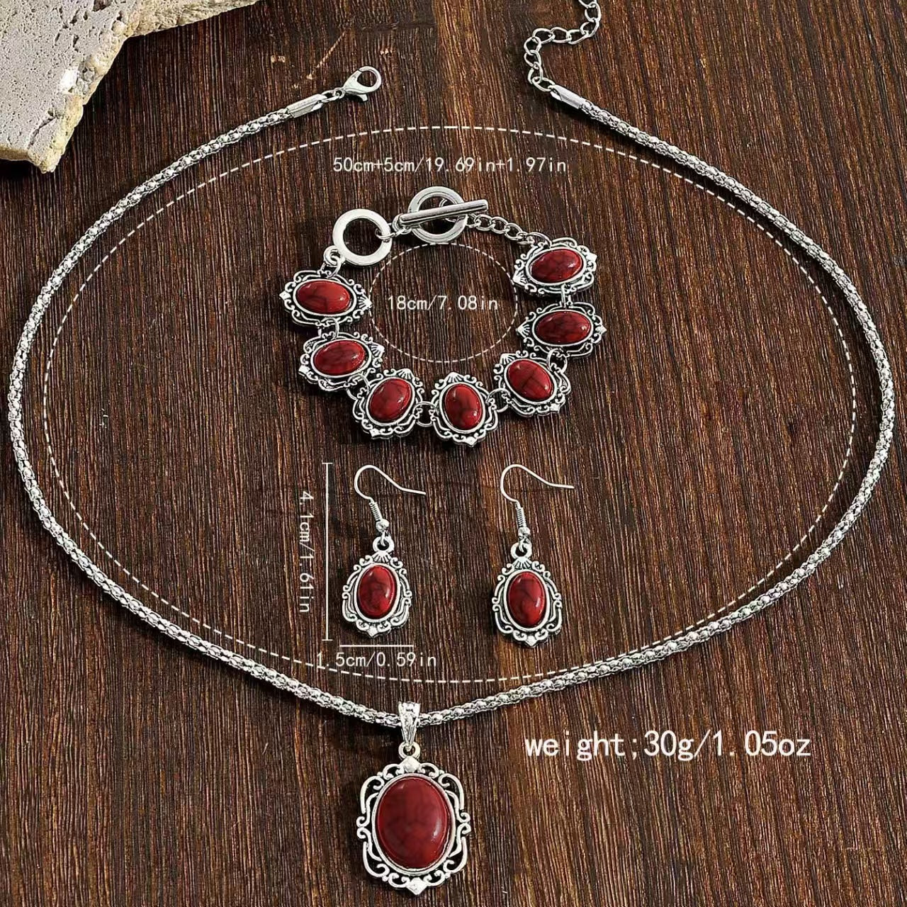 Charming Turquoise Bohemian Vintage Chinese Style Necklace