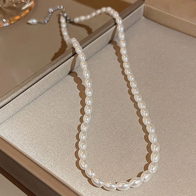 Women's Stitching Heart Clavicle Chain Light Luxury Necklaces