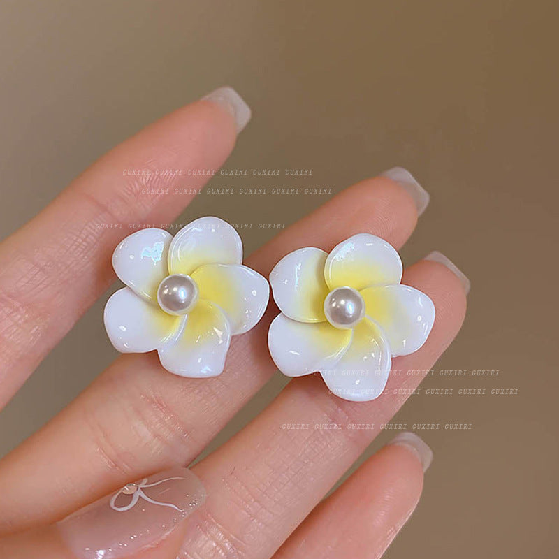 Women's Flower Light Luxury High-grade Elegant Unique Earrings