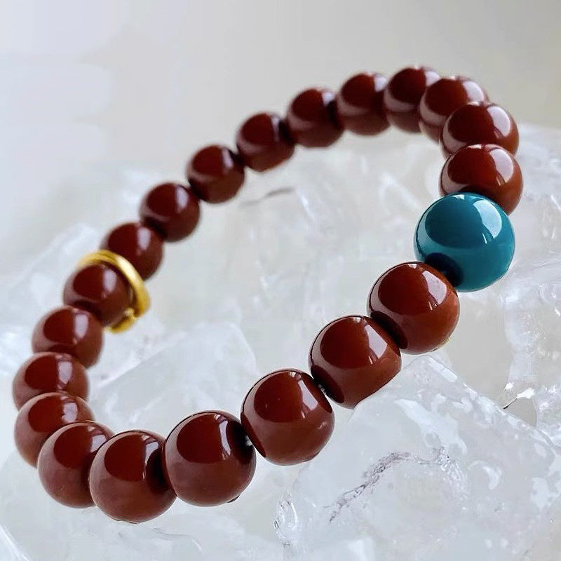 Women's & Men's Small Walnut Boutique Single Circle Cultural Bracelets