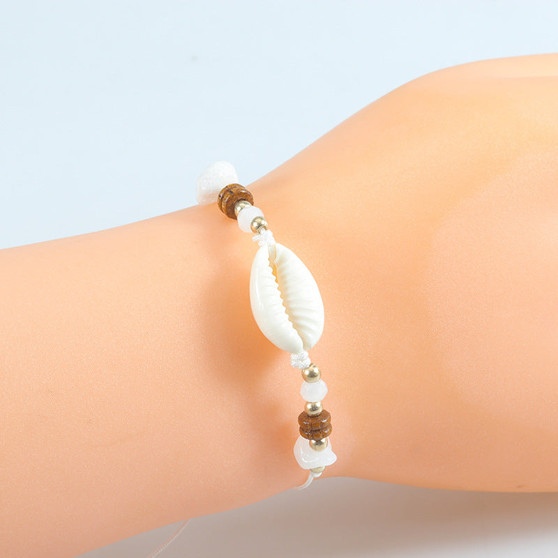 Shell Gravel Ocean Beach Design Surfing Bracelets
