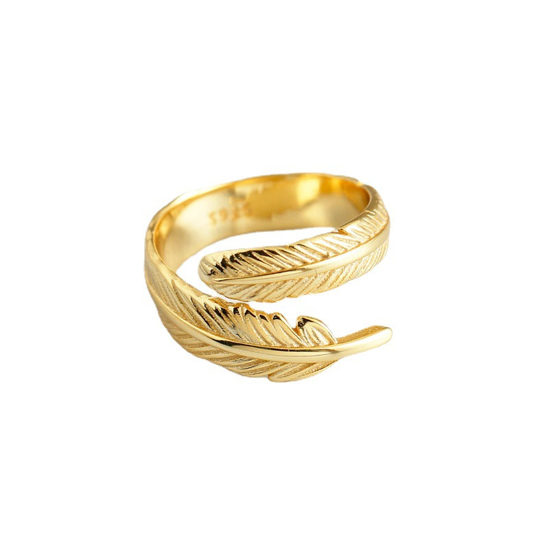 Women's & Men's Personalized Cold Style Golden Sier Rings