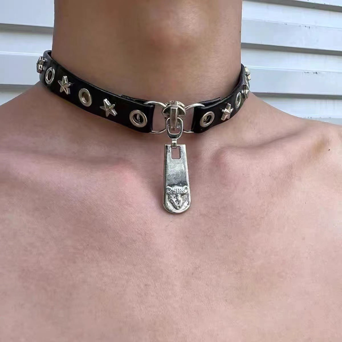 Men's Punk Street High-grade Clavicle Chain Asian Culture Necklaces