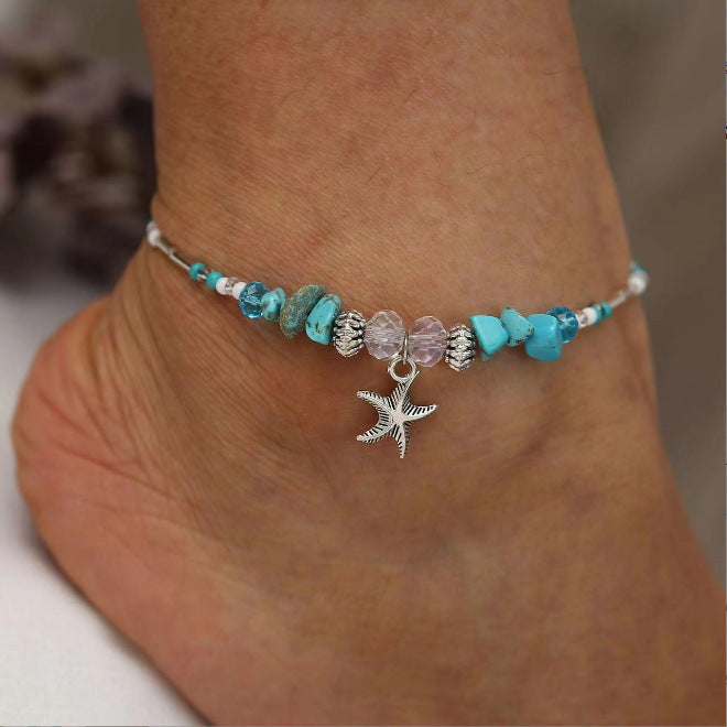 Love Personality Simplicity Beach Female Foot Anklets