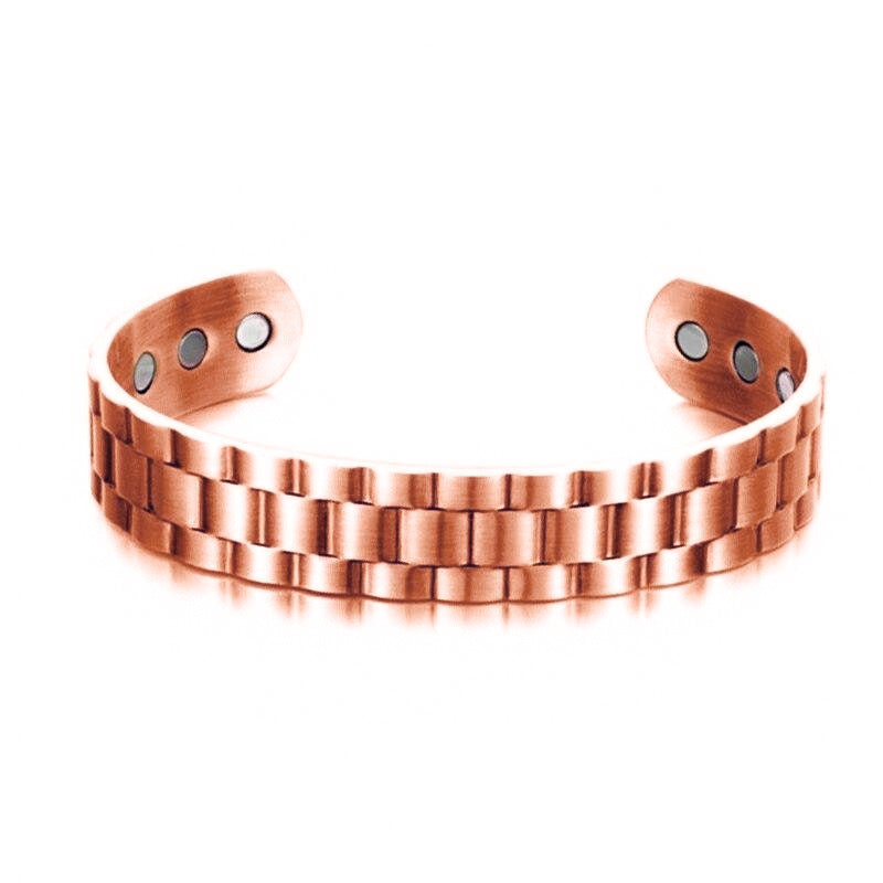 Fashion Trend Opening Adjustable Magnetic Grid Bracelets