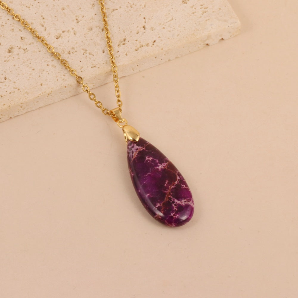 Women's Choker Ordinary Iron Chain Gold Plated Design Necklace