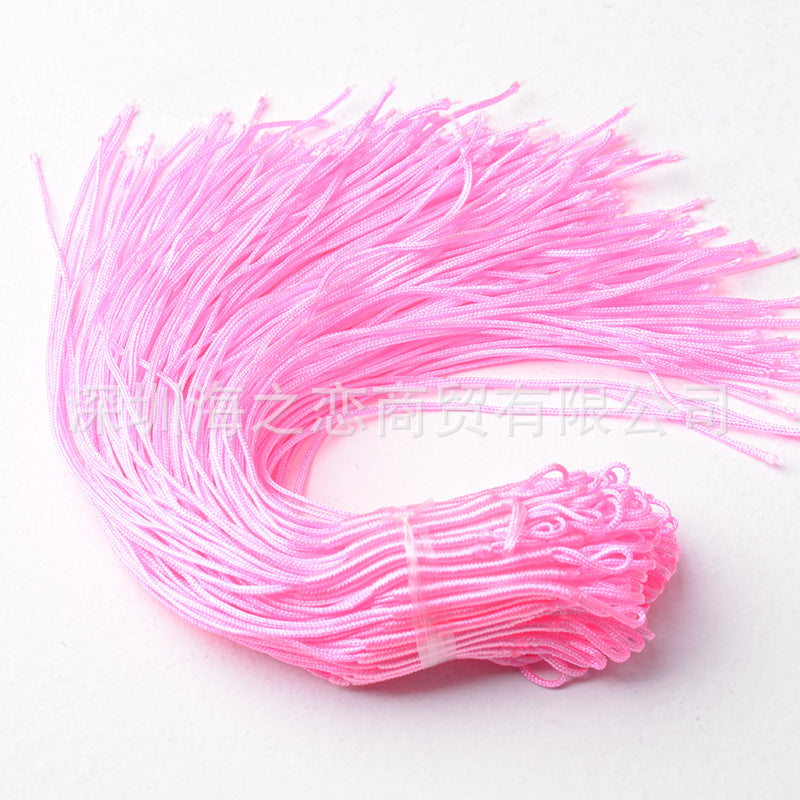 Hand-woven Pull Coil Chinese Knot Rope Jewelry Accessories
