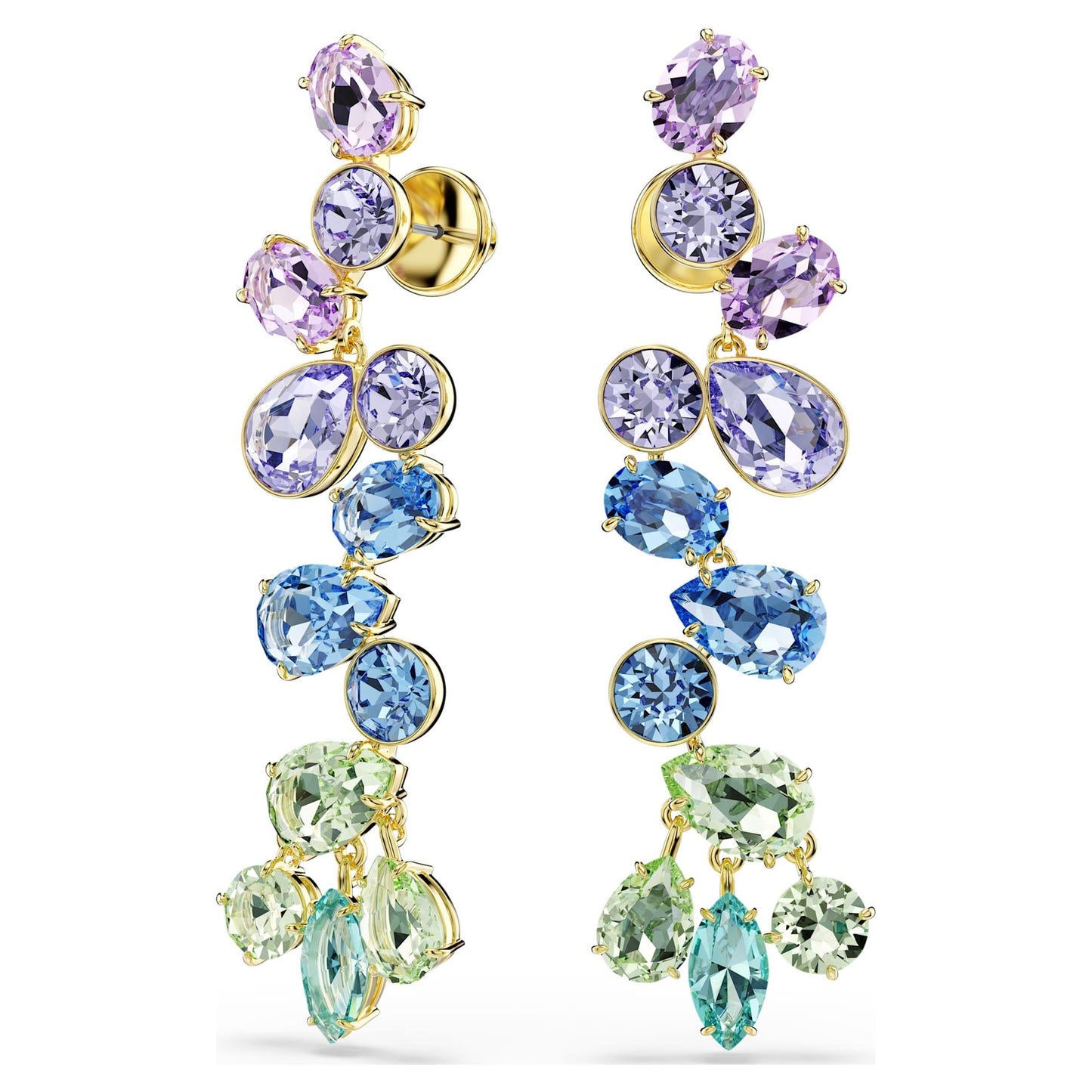 Fashion Austrian Crystal Flower Dopamine Exquisite Jewelry Set