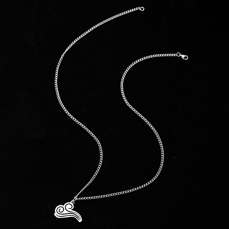 Women's & Men's Air Breeze Titanium Steel Does Not Fade Personality Sweater Pendants