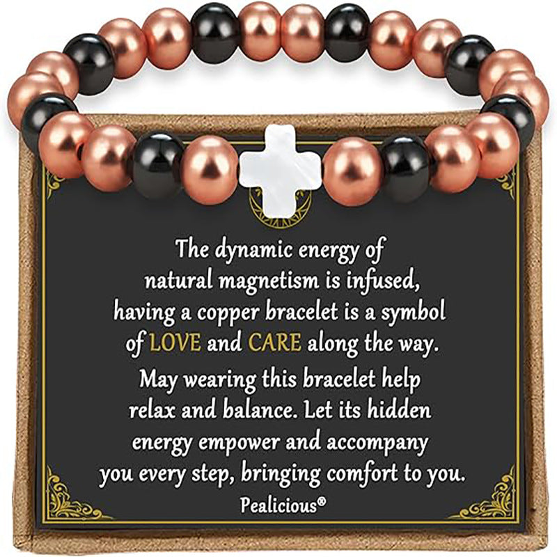 Men's Triple Protection Adjustable Woven Gift Tiger Eye Bracelet