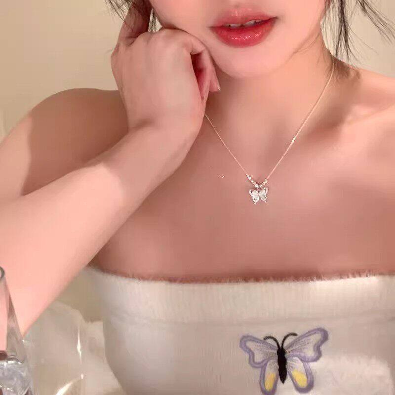 Women's Wind Clavicle Chain Design Love High-grade Necklace
