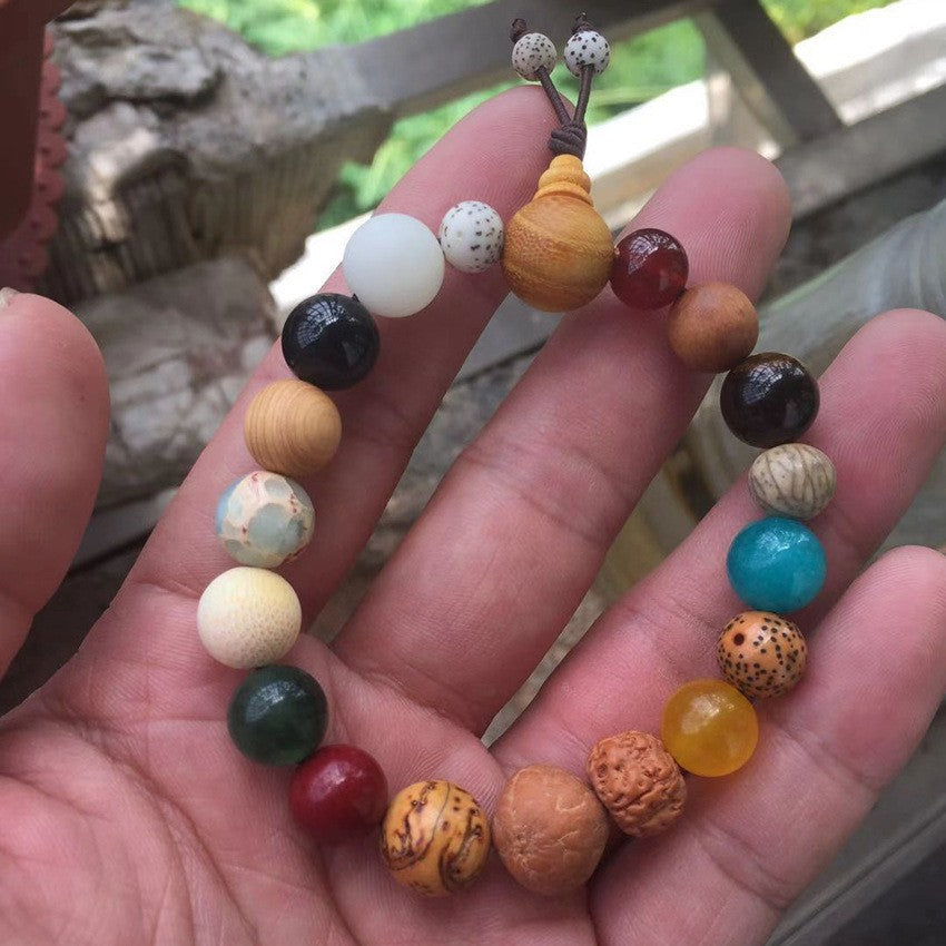 Seed Bodhi Eighteen Prayer Beads Beaded Rosary Bracelets