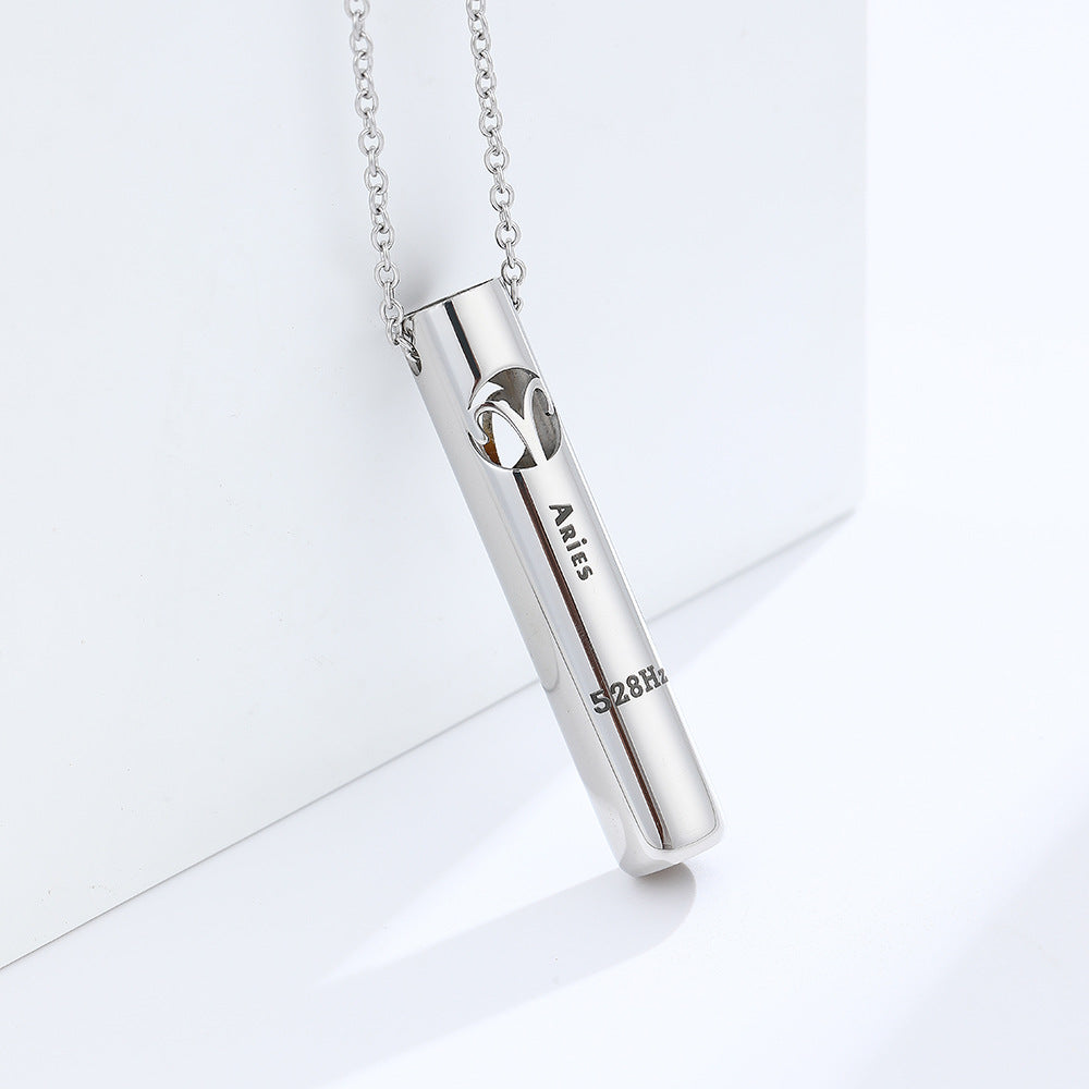 Emergency Rescue Whistle Constellation Meditation Anxiety Necklaces