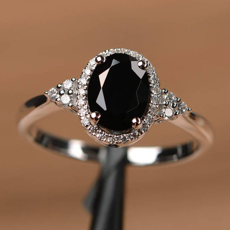 Classic Women's Sier For Marriage Engagement Rings