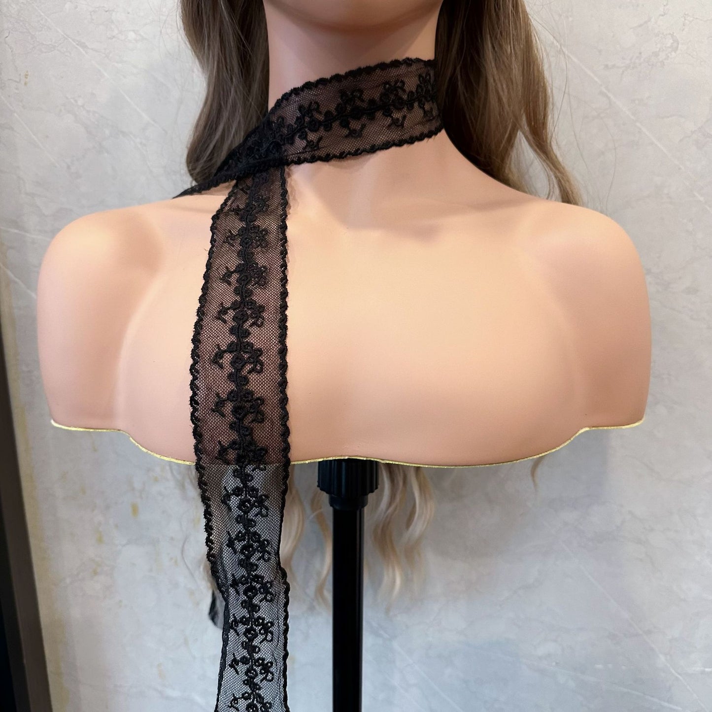 Women's Hair Band Neck Gentle Temperament Bandage Bow Scarf Collar