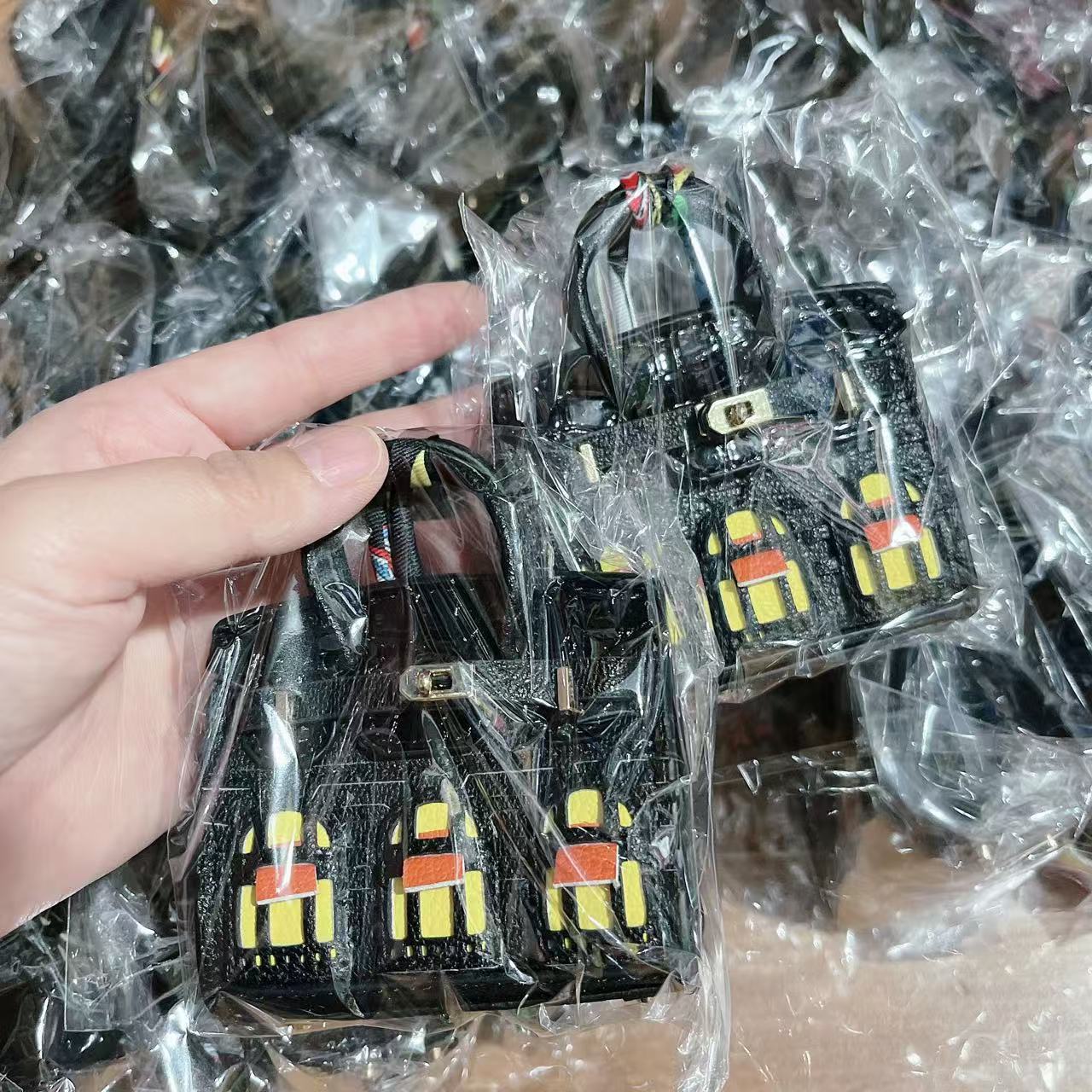Mini Bag Window Small House Charm Hanging Ornaments