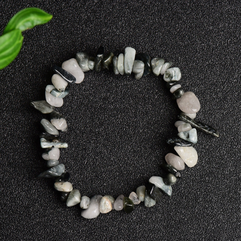 Stone Chain Citrine White-barked Pine Tigereye Trendy Male Female Personality Bracelet