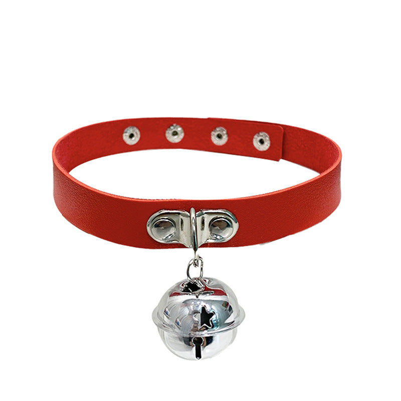 Women's Punk Bell Choker Rock Nightclub Clavicle Chain Neck Collar