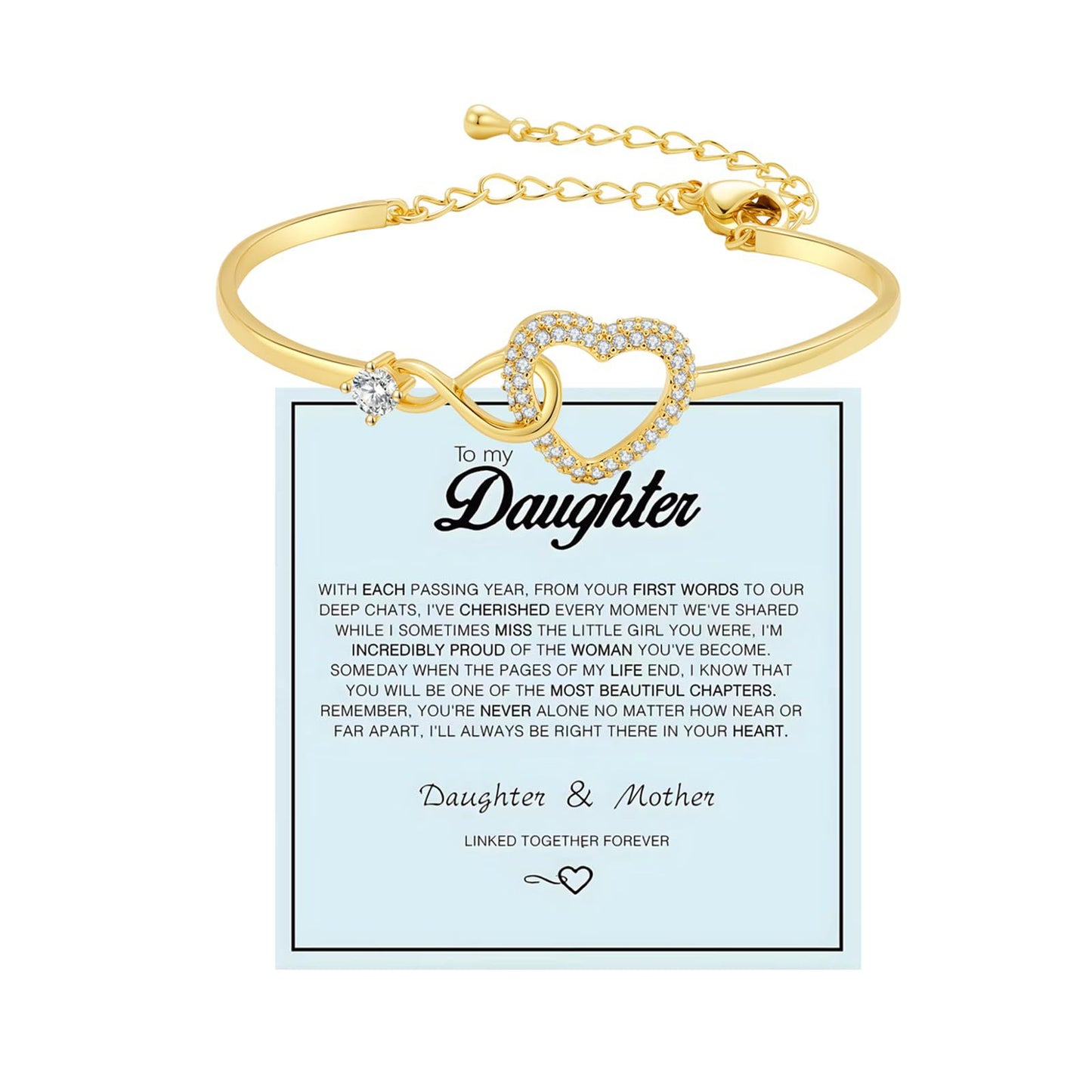 Women's Symbol Stainless Steel Hollow Loving Heart Bracelets