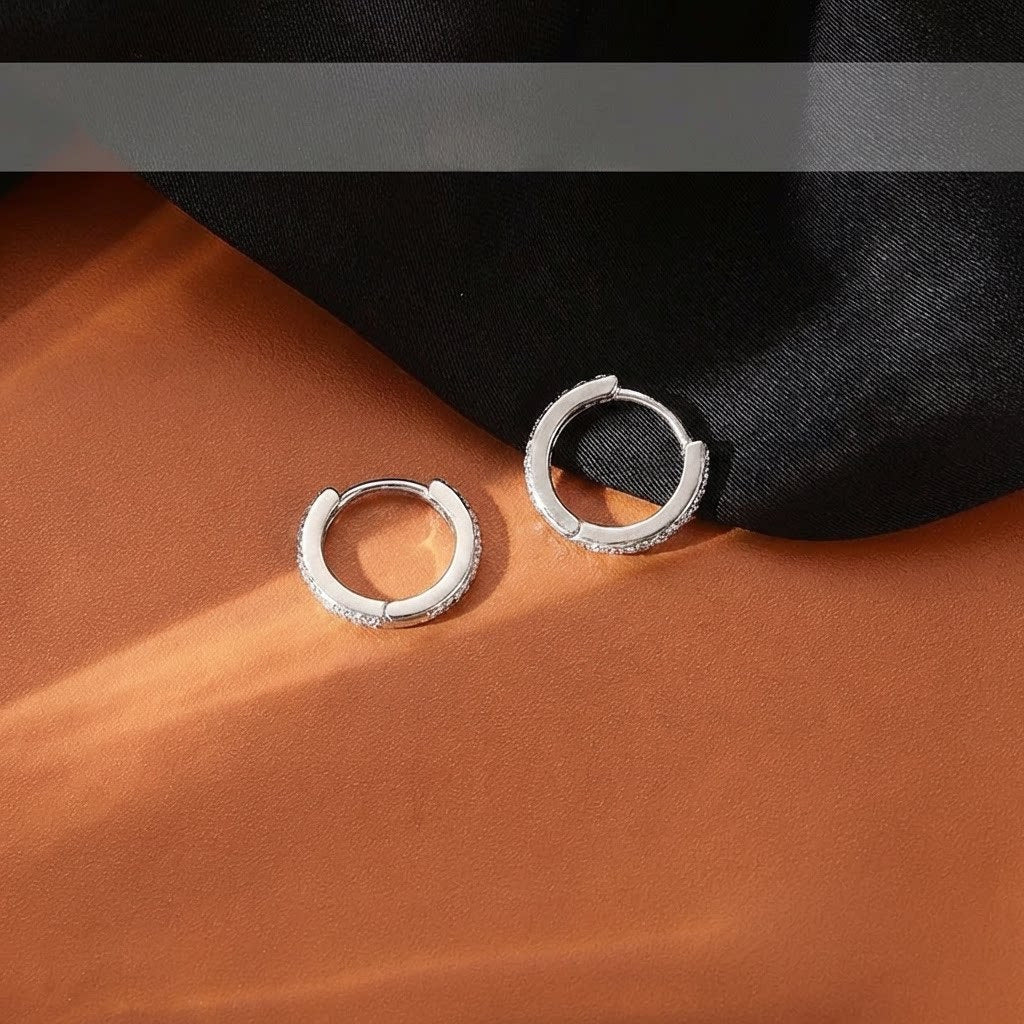 Female Simple Wind Ear Clip Refined Earrings